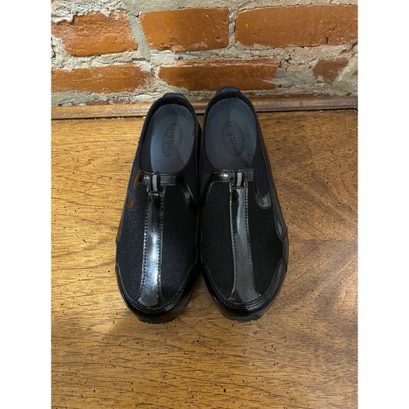 Easy Spirit new Women's Travel Time Mule Slip On Comfort Clogs Shoes Black - Picture 4 of 5